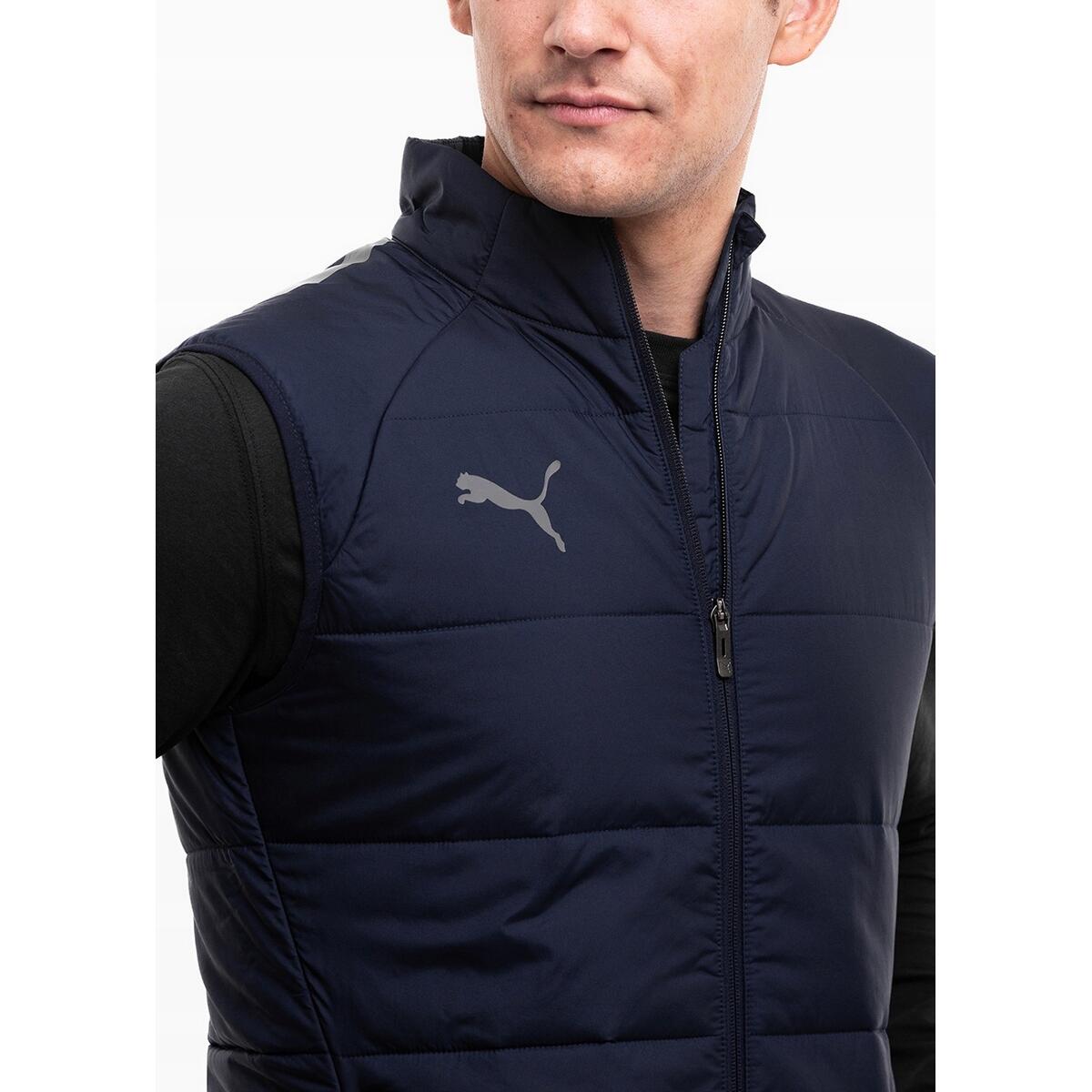 Gilet Uomo Puma Team Liga Blu Navy 4/5