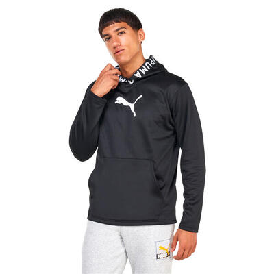 Heren train power fleece hoodie (zwart)