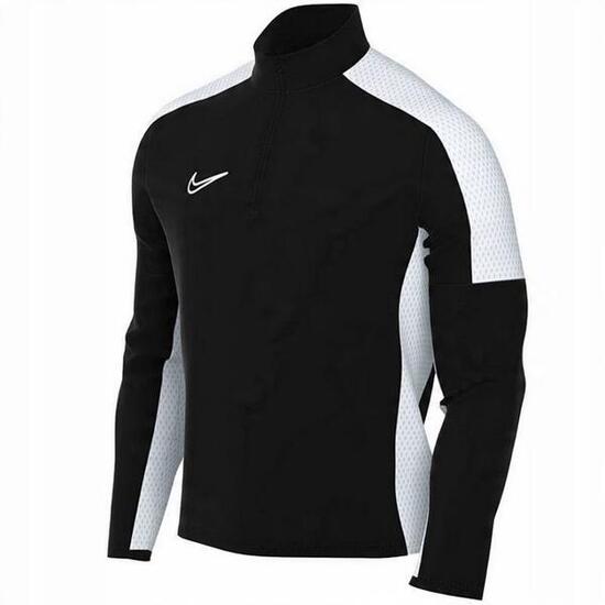 Felpa Cerniera Ad Un Quarto Uomo Nike Academy 23 Grigio Nero