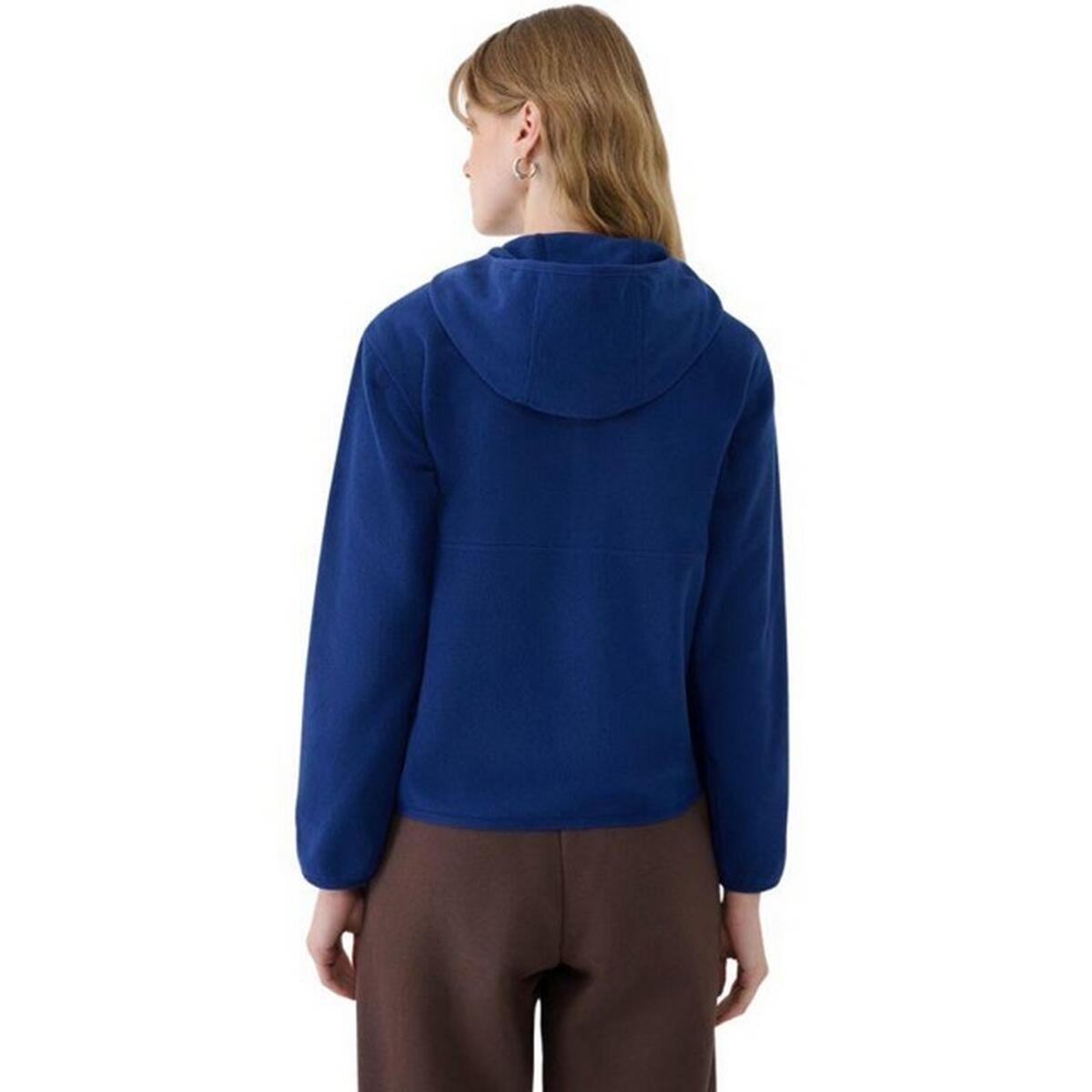 Dames F323 Full Zip Hoodie (Marineblauw) 3/5