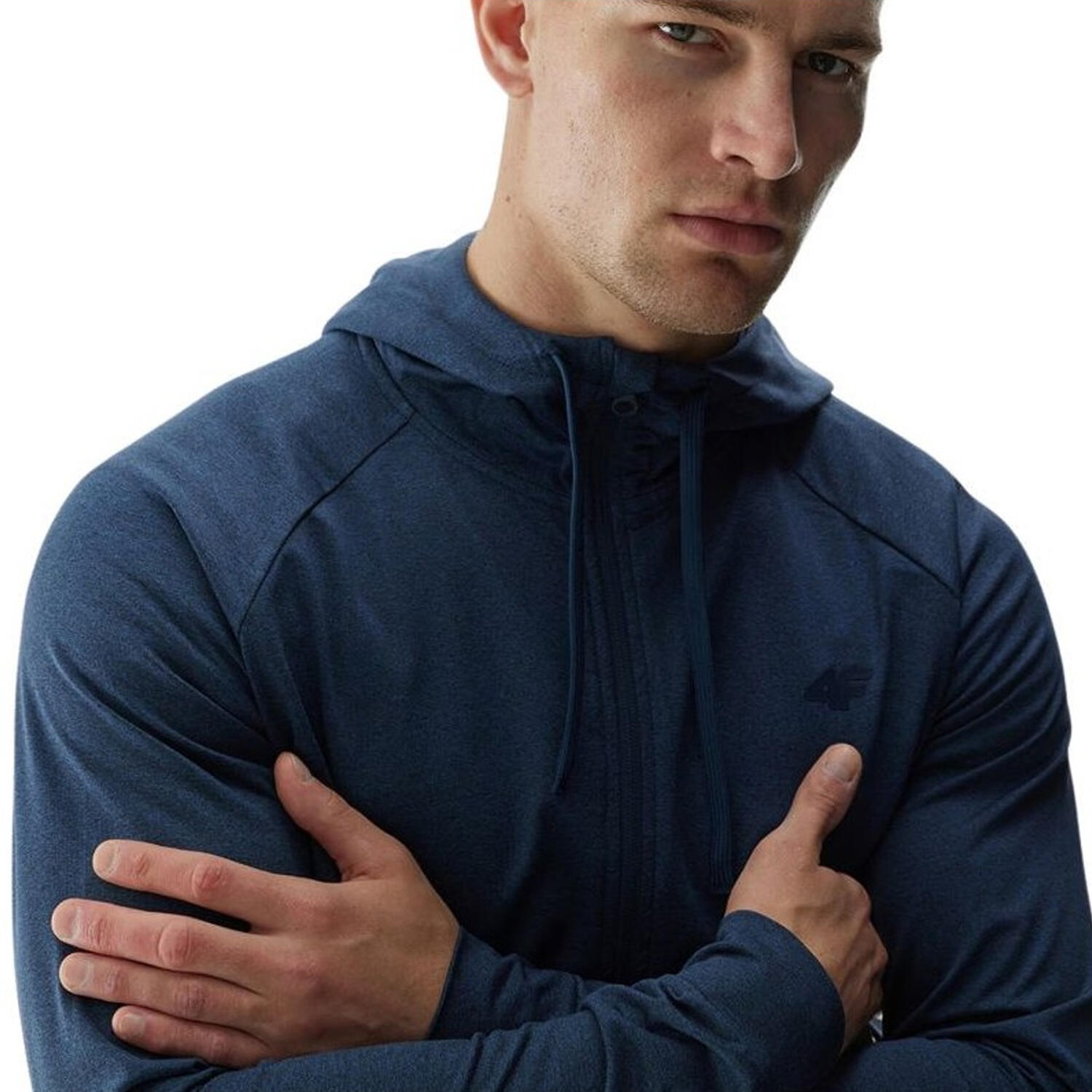Sudadera con Cremallera WAW24TFSWM404 de Secado Rápido Entrenamiento para Hombre 4/4