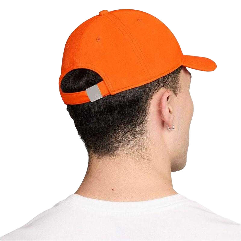 Boné de basebol estruturado com logótipo de metal do clube (Laranja) 2/3
