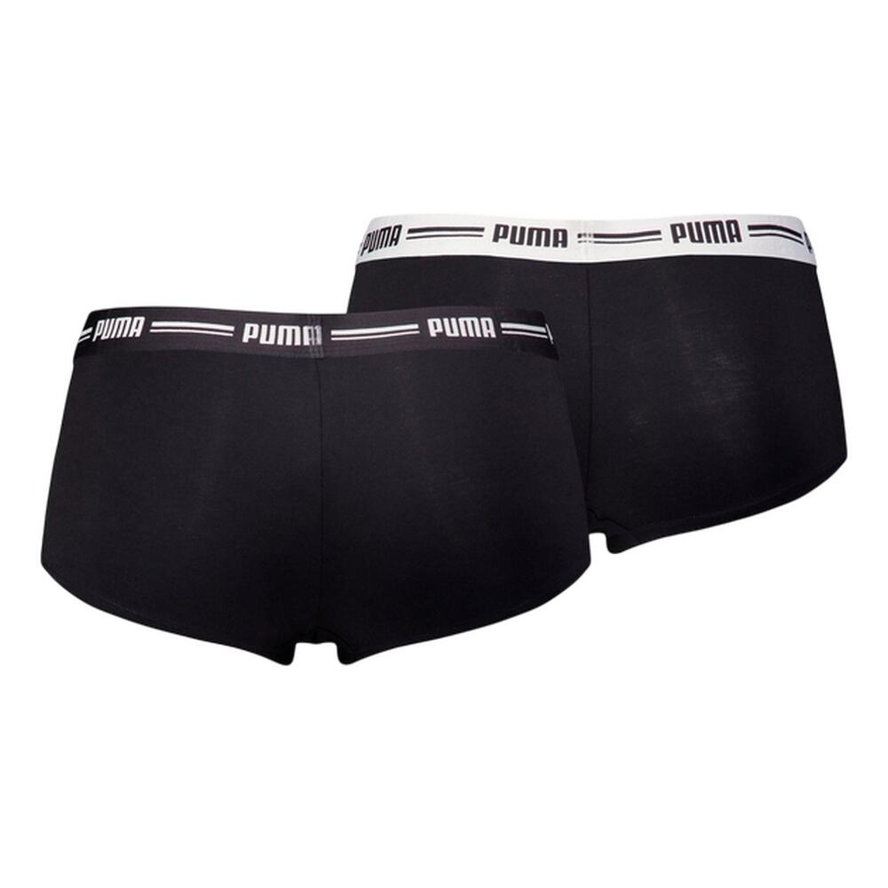 Dames Minislip (Set van 2) (Zwart) 2/4