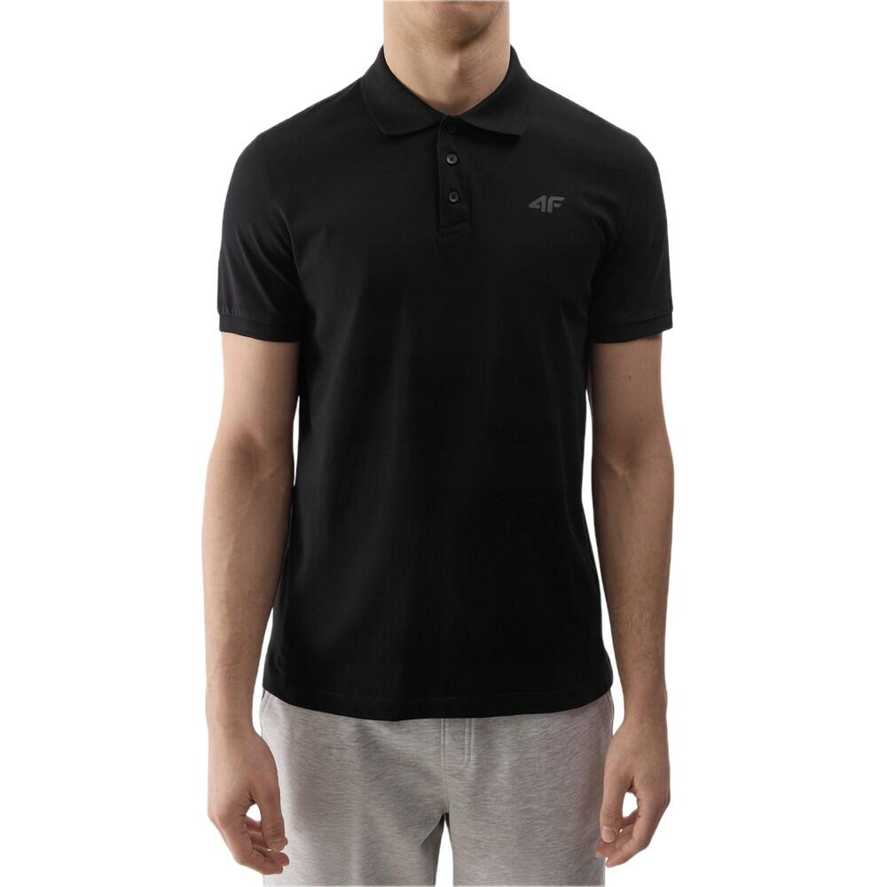 4F Camisa pólo M129 para homem Preto