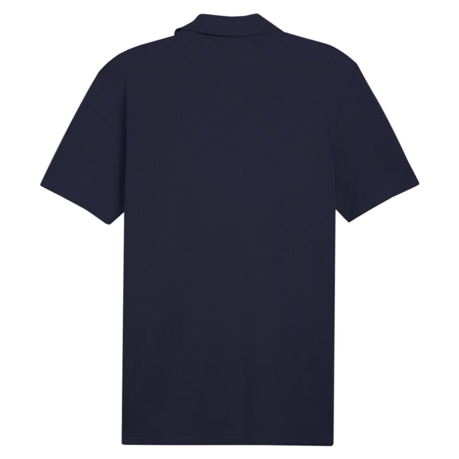 Heren Team Goal Casuals Poloshirt (Marineblauw) 2/3