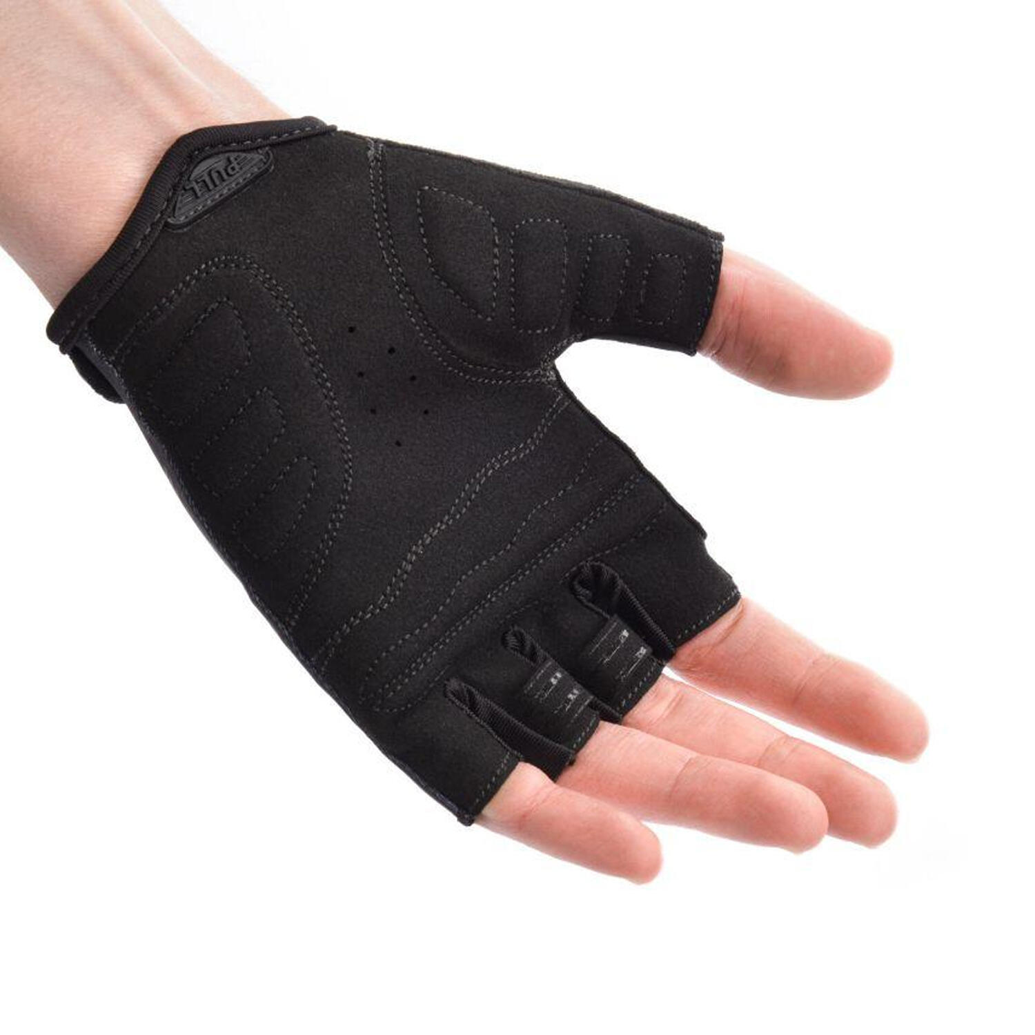Guantes de Ciclismo MX52 para Adultos Unisex Negro, Azul 4/4