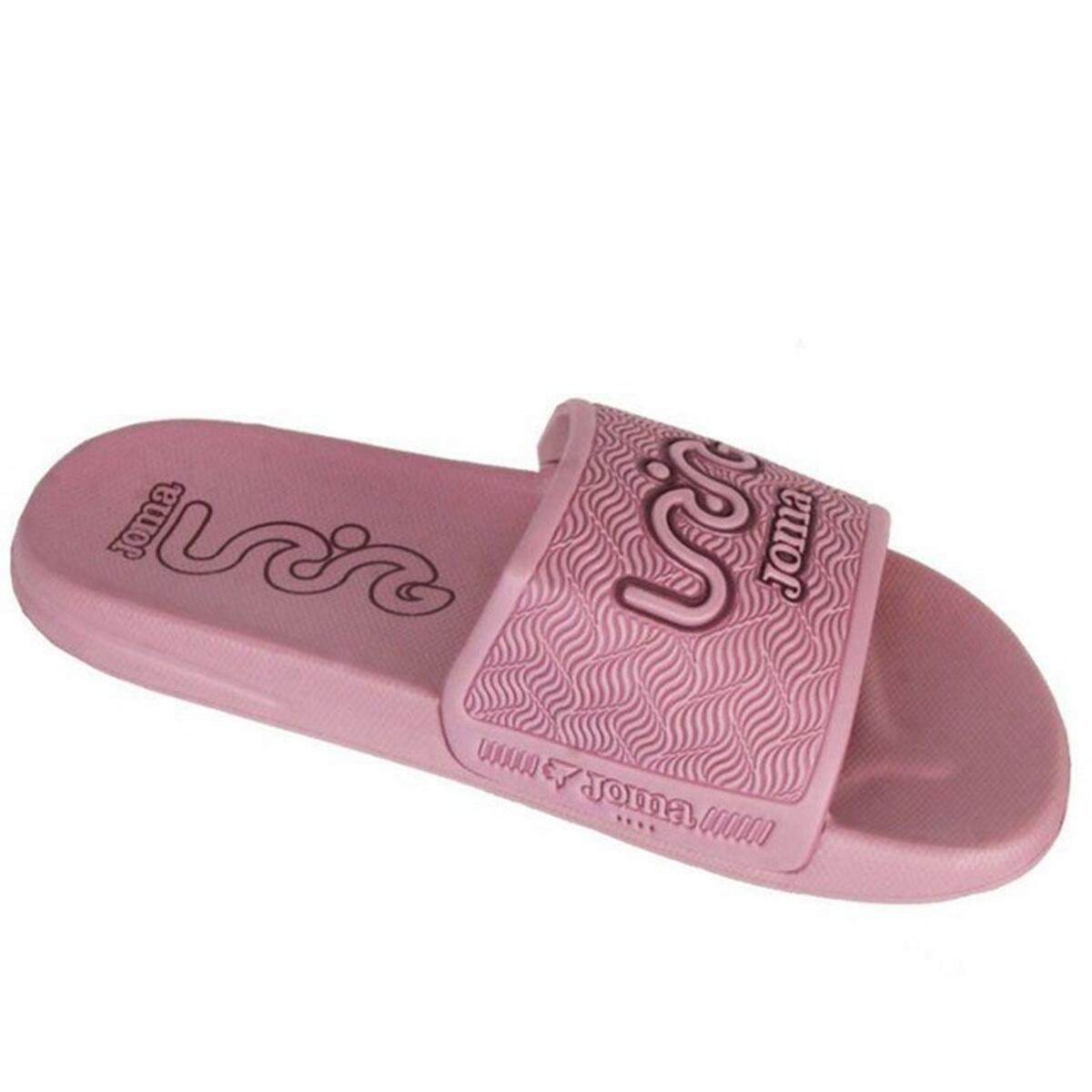 Claquettes Style Logo S.LAND Femme (Rose) 3/3