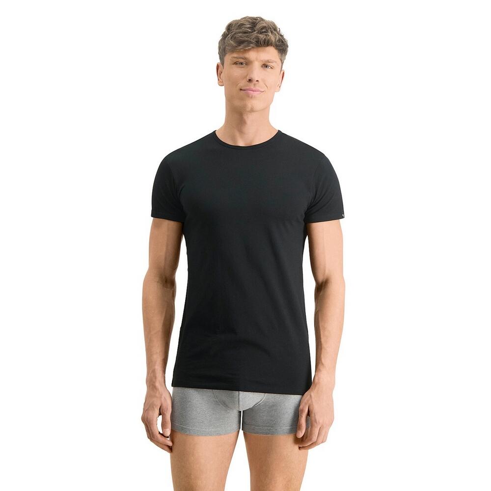 2 er Pack Puma Basic Crew T-Shirt Men Herren Unterhemd Rundhals 3/4
