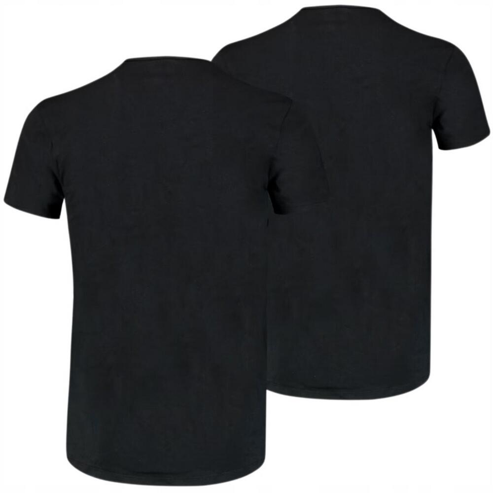 2 er Pack Puma Basic Crew T-Shirt Men Herren Unterhemd Rundhals 3/4