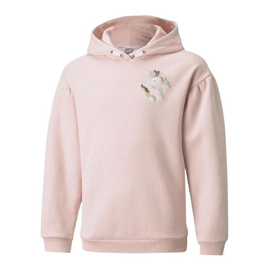 Felpa Con Cappuccio Bambini Puma Alpha Nero