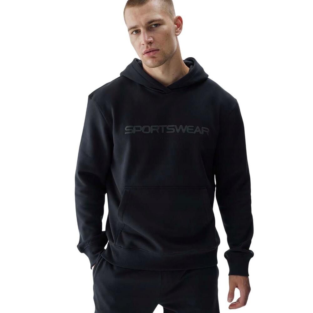 Casaco com capuz M1259 para homem (Preto) 3/4
