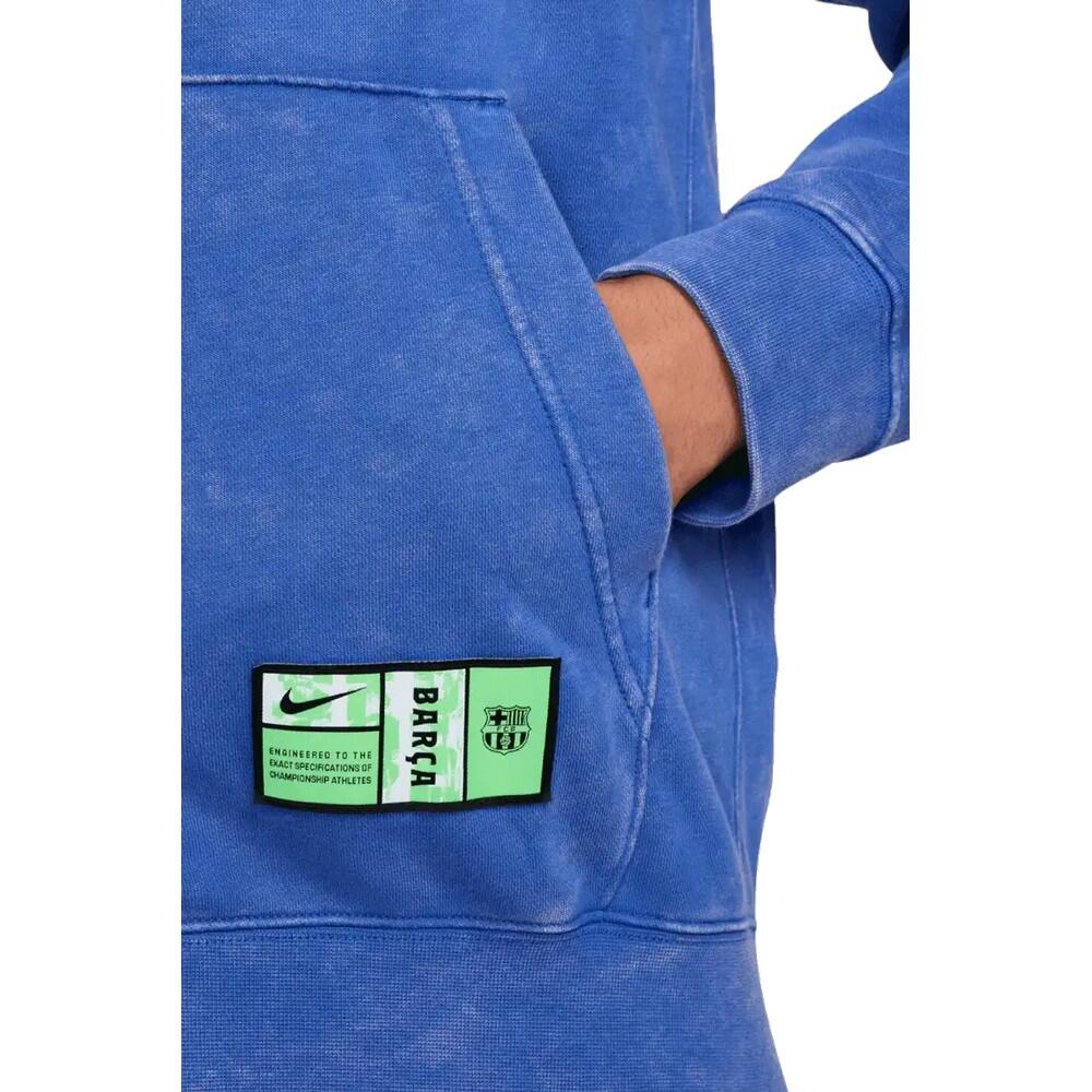 Veste À Capuche Style FC Barcelone THIRD Homme (Bleu) 3/4