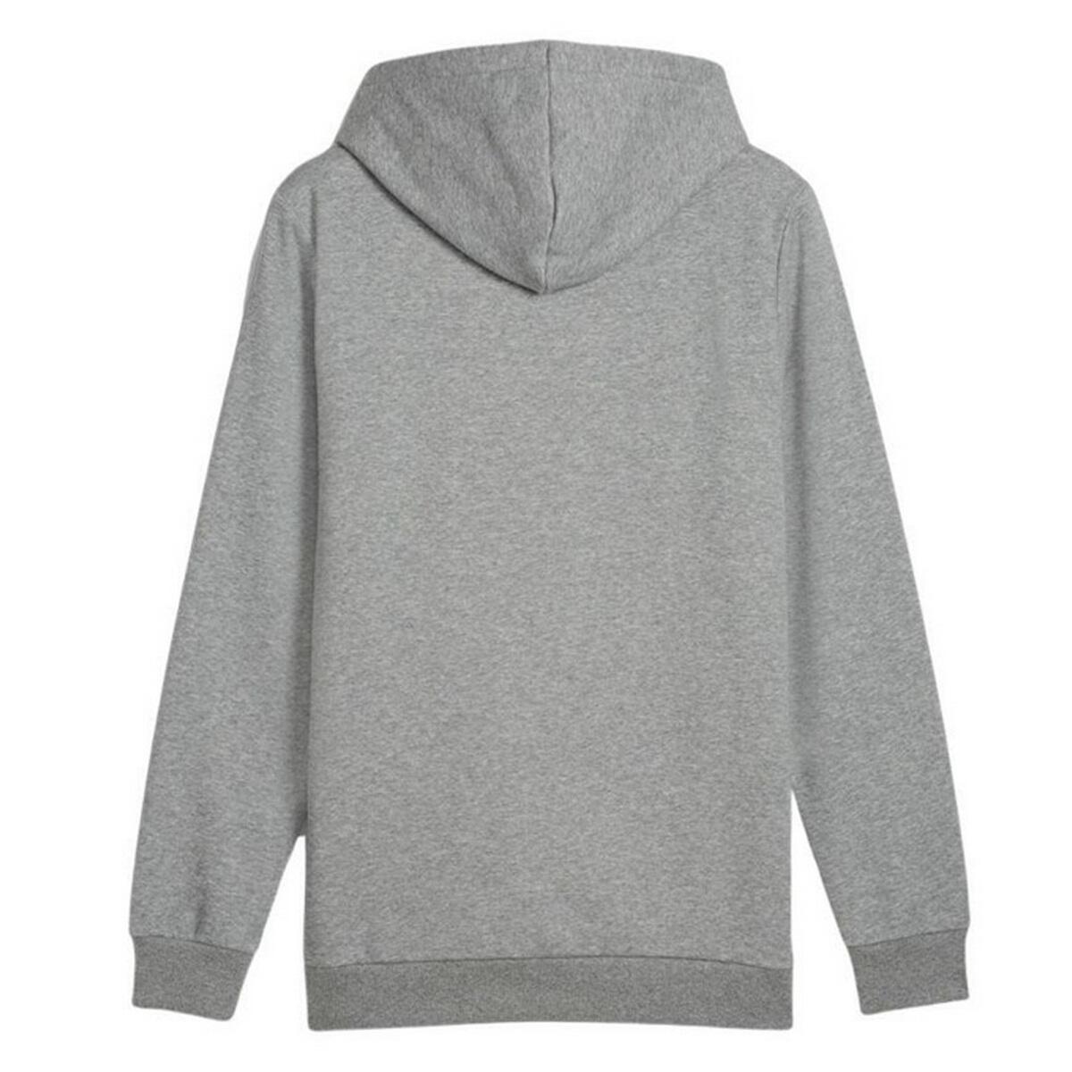Dames Ess+ Lab Gradient Logo Hoodie (Grijs Zilver) 3/4