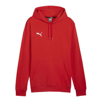 Heren team goal casual hoodie (zwart)