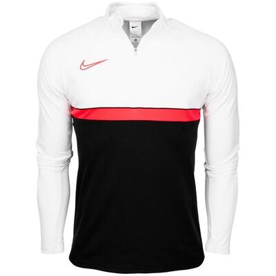 Heren academy 21 drifit quarter zip boortop (zwart)