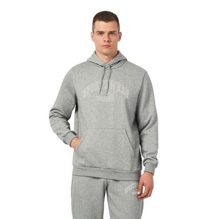 Dames Ess+ Lab Gradient Logo Hoodie (Grijs Zilver)