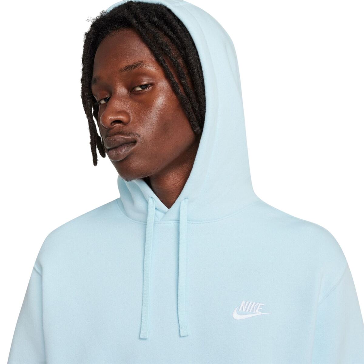 Roupa desportiva para adultos unissexo Club Fleece Hoodie (Azul) 4/7