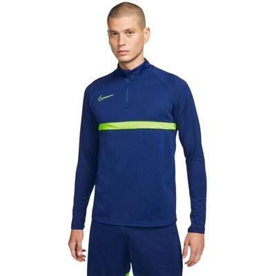 Heren academy 21 drifit quarter zip boortop (zwart)