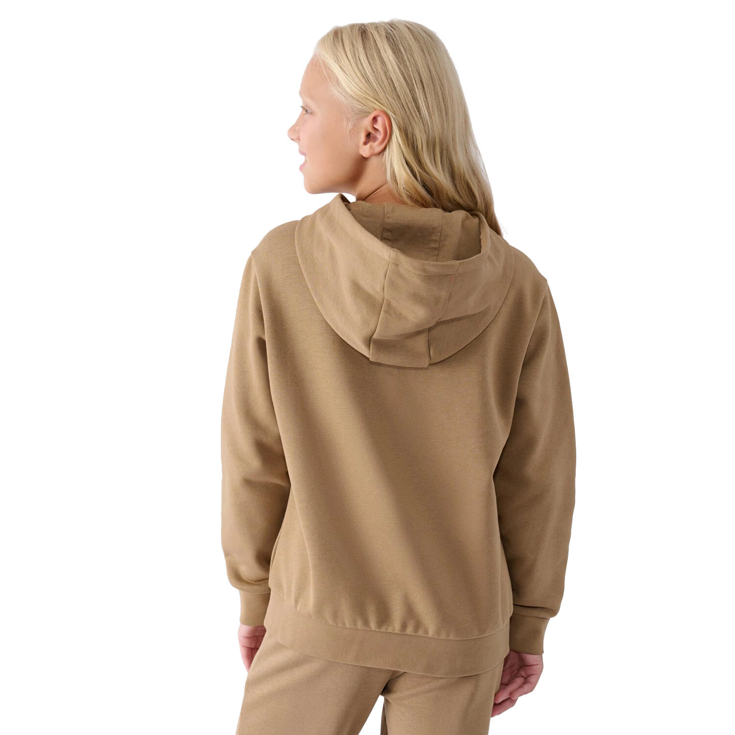 Felpa Con Cappuccio Da Indossare Bambini 4F F1316 Marrone 2/3