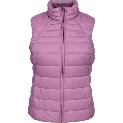 Dames h4z22 gewatteerd gilet (violet)