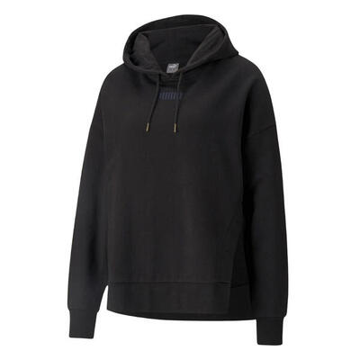 Dames haar tr hoodie (geel)