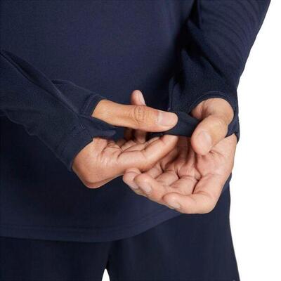 Heren academy 21 drifit quarter zip boortop (zwart)