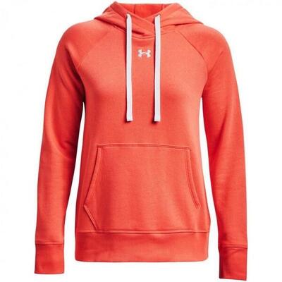 Dames rival hb fleece hoodie (zwart)
