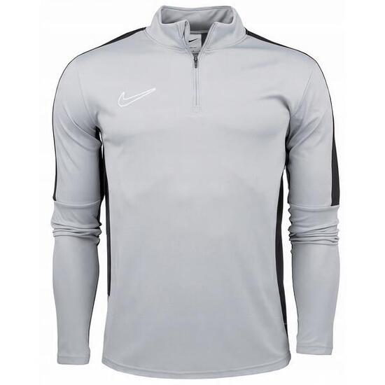 Felpa Cerniera Ad Un Quarto Uomo Nike Academy 23 Grigio Nero