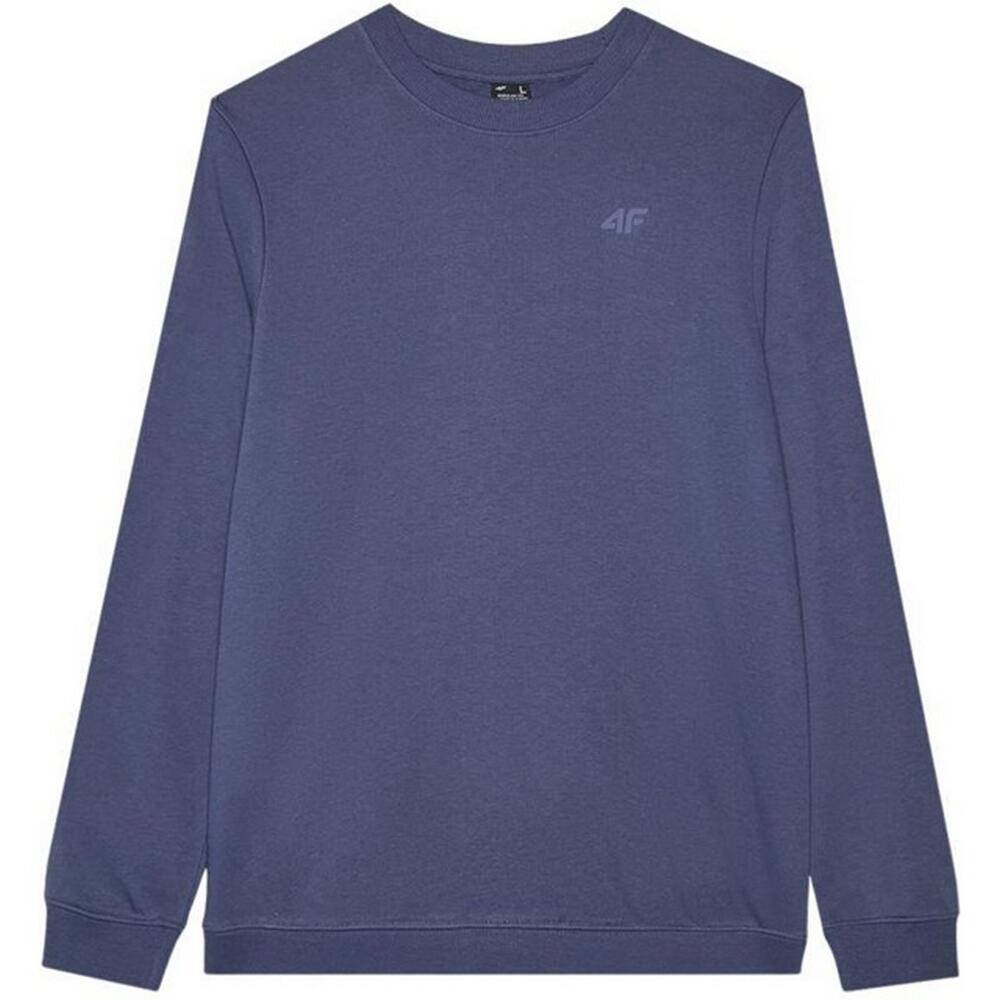 WMM00TSWSM1767 Felpa Uomo 4F 4FWMM00TSWSM1767 Blu 2/4