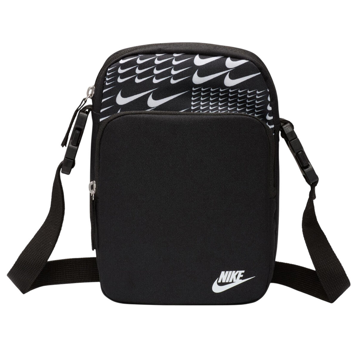 NIKE Bolsa a tiracolo com grelha Heritage Preto