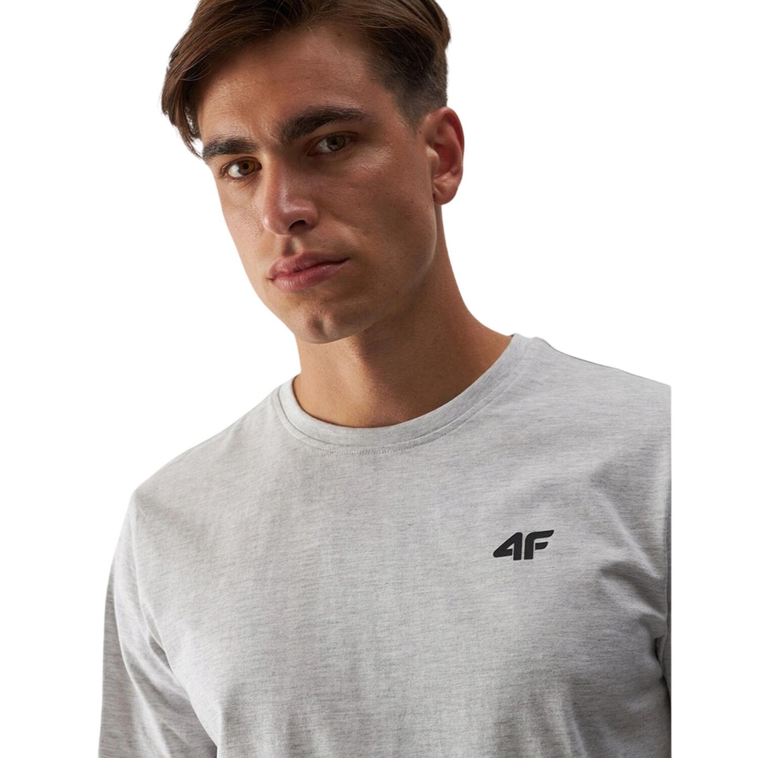 Camiseta WMM00TTSHM1843 para Hombre Gris 3/3