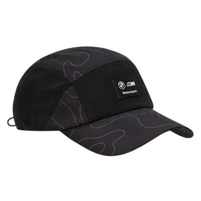 Motorsport bmw 5 paneel baseball cap (zwart)