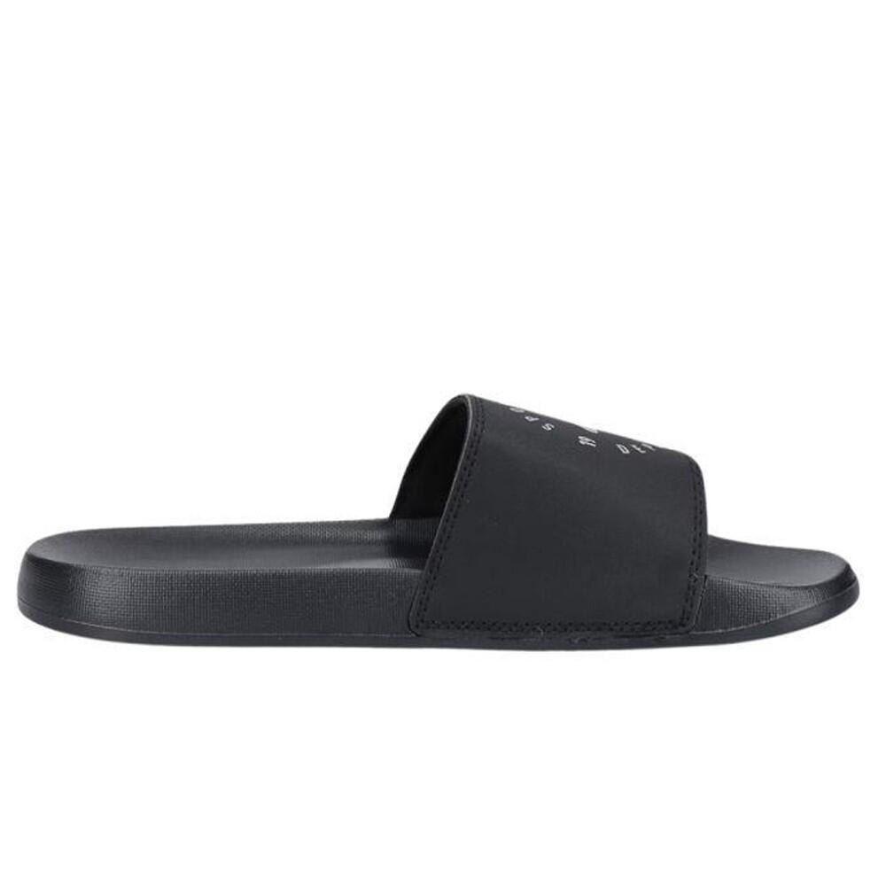 Womens/Ladies MM00FFLIF044A Sliders (Black) 3/5