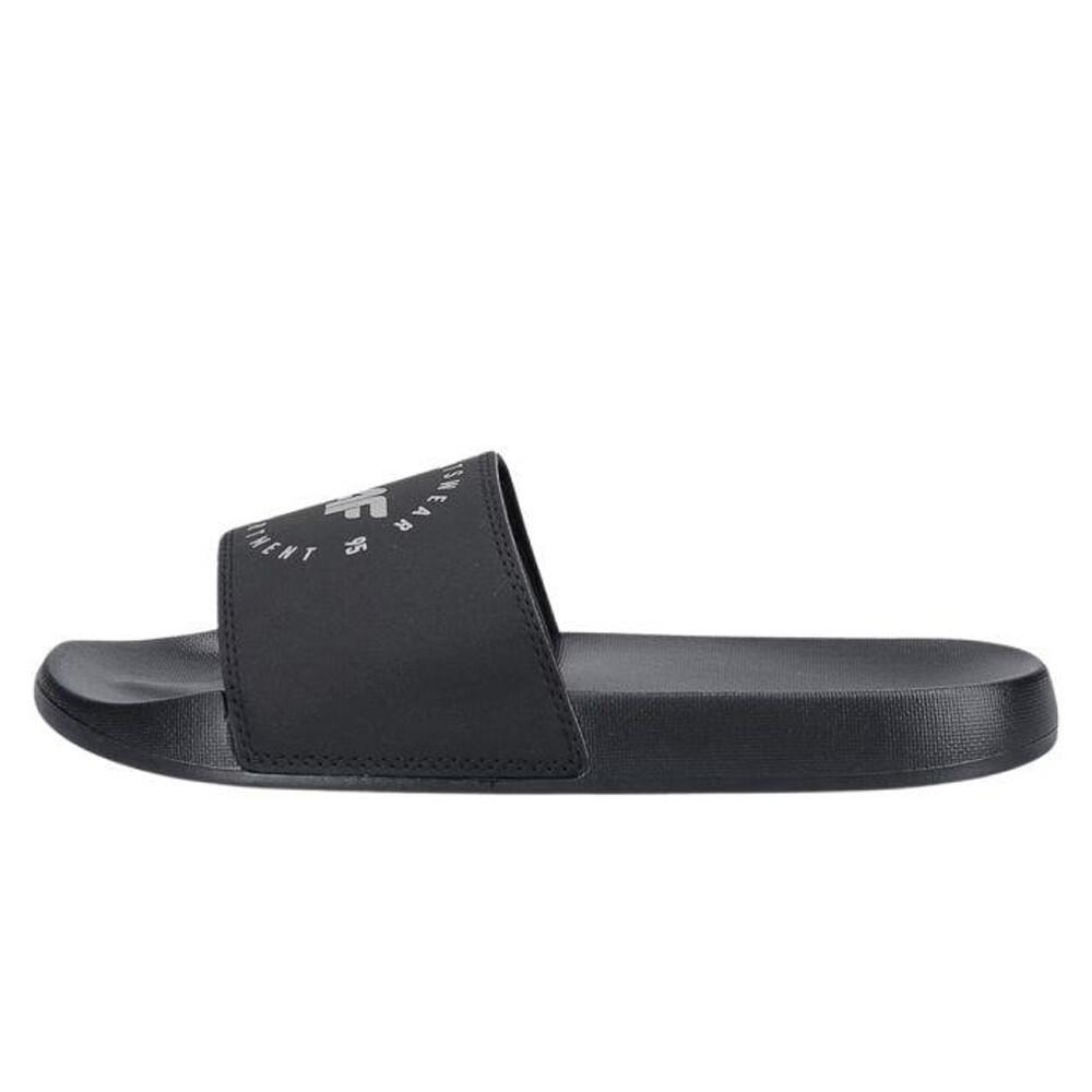 Womens/Ladies MM00FFLIF044A Sliders (Black) 2/5
