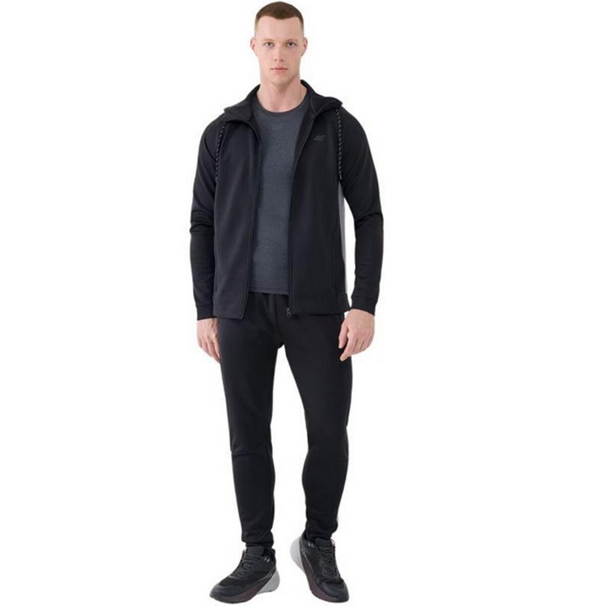 Felpa Con Cappuccio E Zip Intera Uomo 4F FNK M513 Nero 5/5