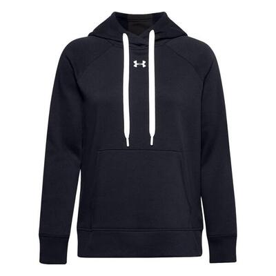 Dames rival hb fleece hoodie (zwart)