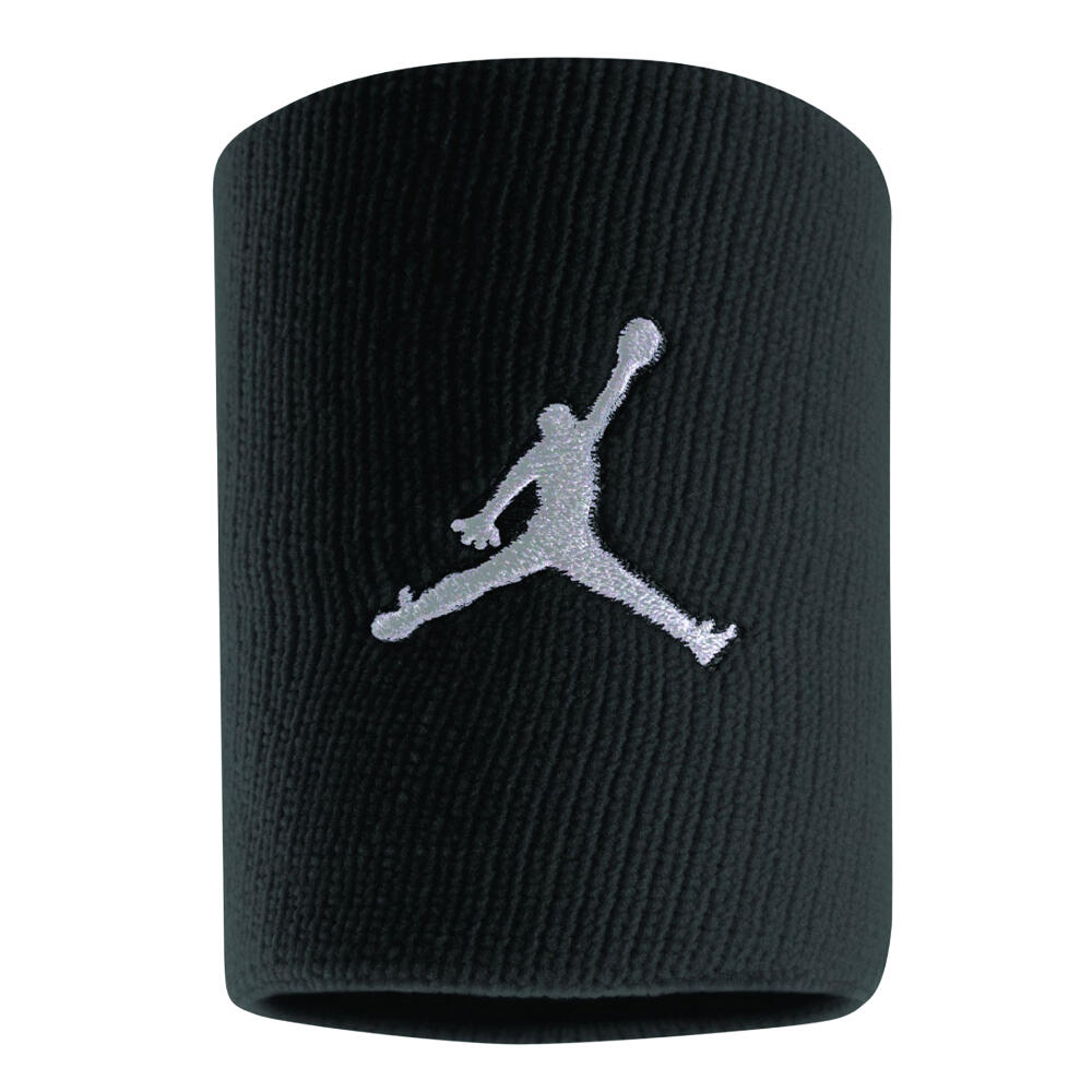 Polsino Per Sudore Misura Confezione 2 Nike Jordan Jumpman Nero 2/2