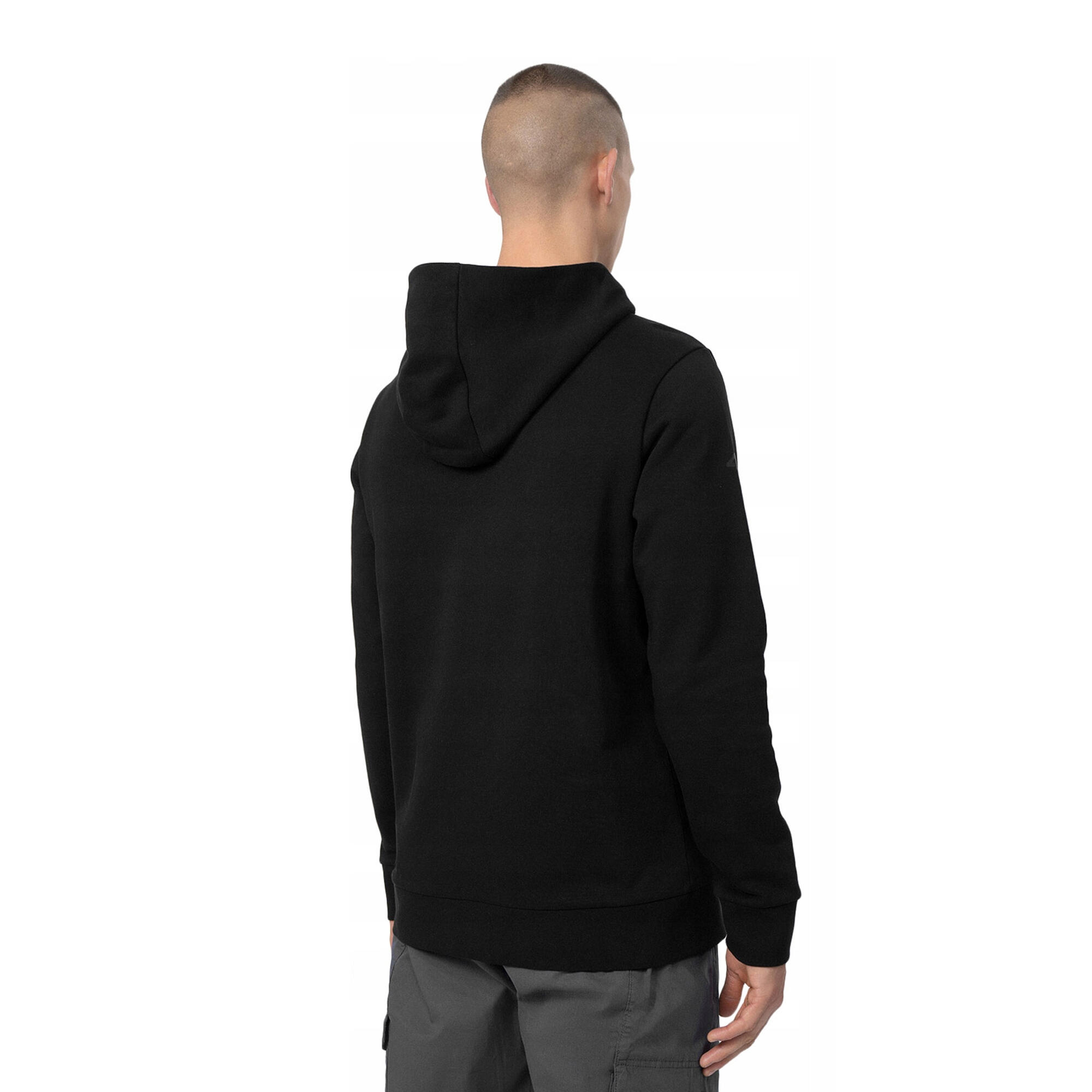 Hoodie Logótipo Homem (Preto) 4/4
