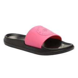 Claquettes Style Logo F045A Femme (Orange)