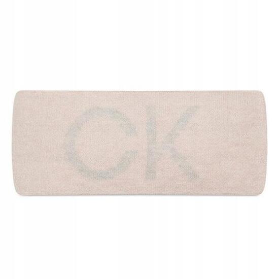 Fascia Per Capelli Monogramma Donna Calvin Klein Elevated Rosa