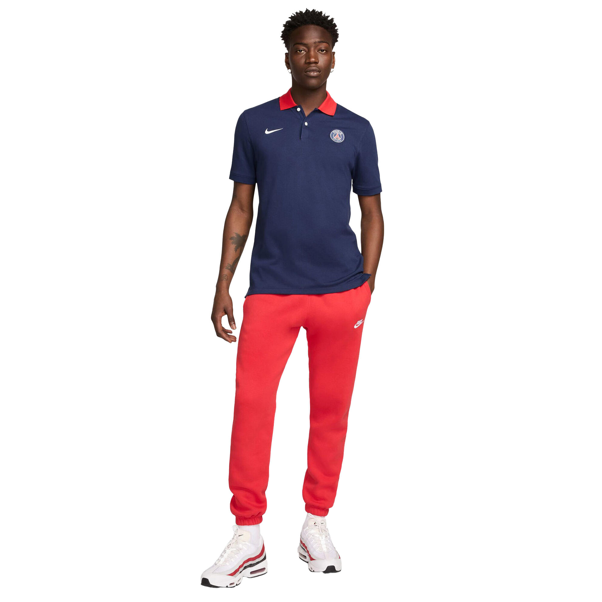 Polo Style Paris SaintGermain 2.0 ESSENTIAL Homme (Bleu Marine) 4/4