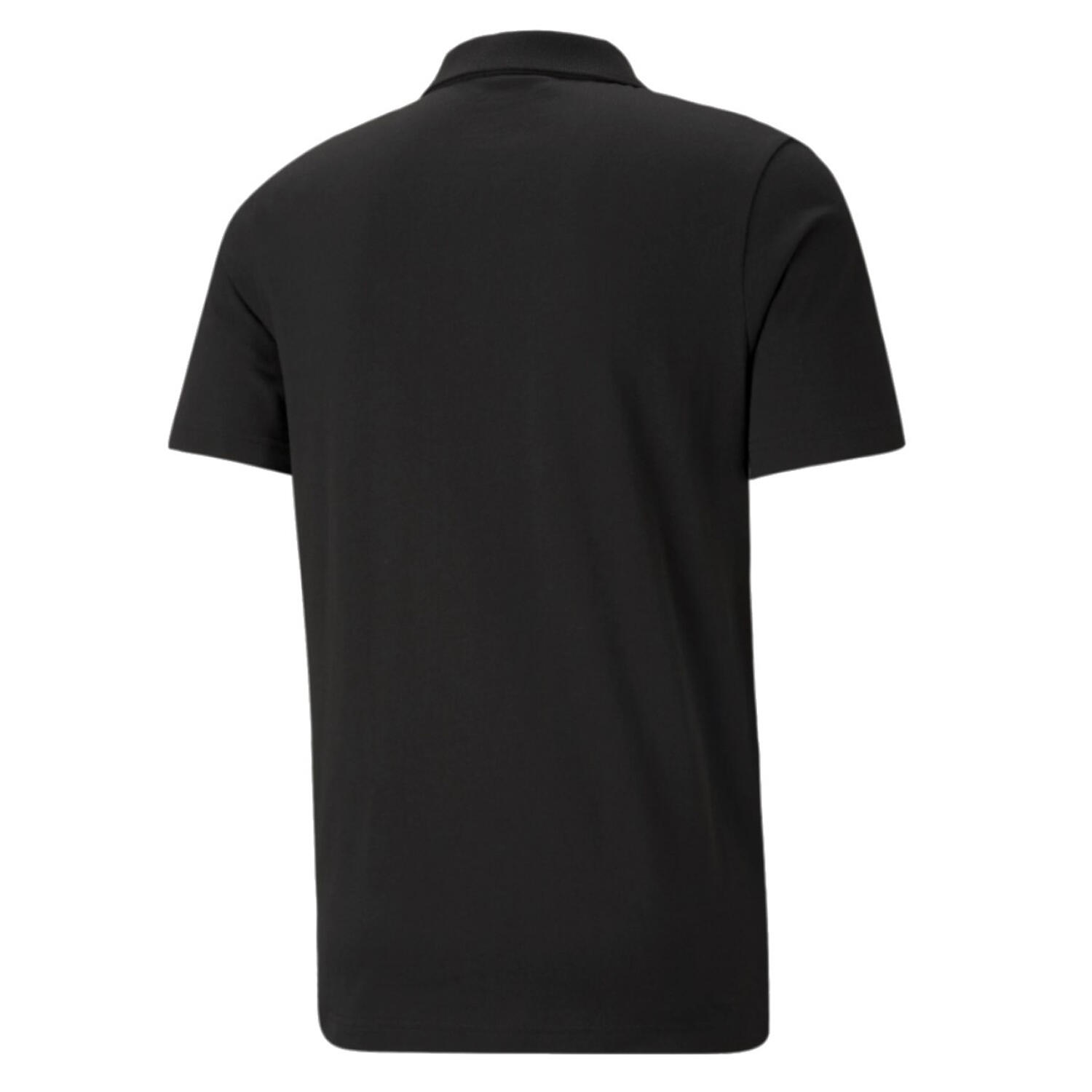 Polo Style Mercedes F1 ESSENTIALS Homme (Noir) 3/4