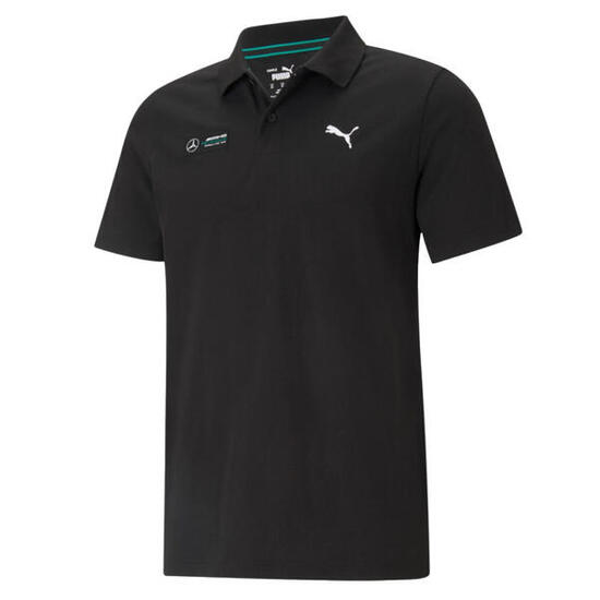Polo F1 Essentials Diseño Mercedes para Hombre Negro