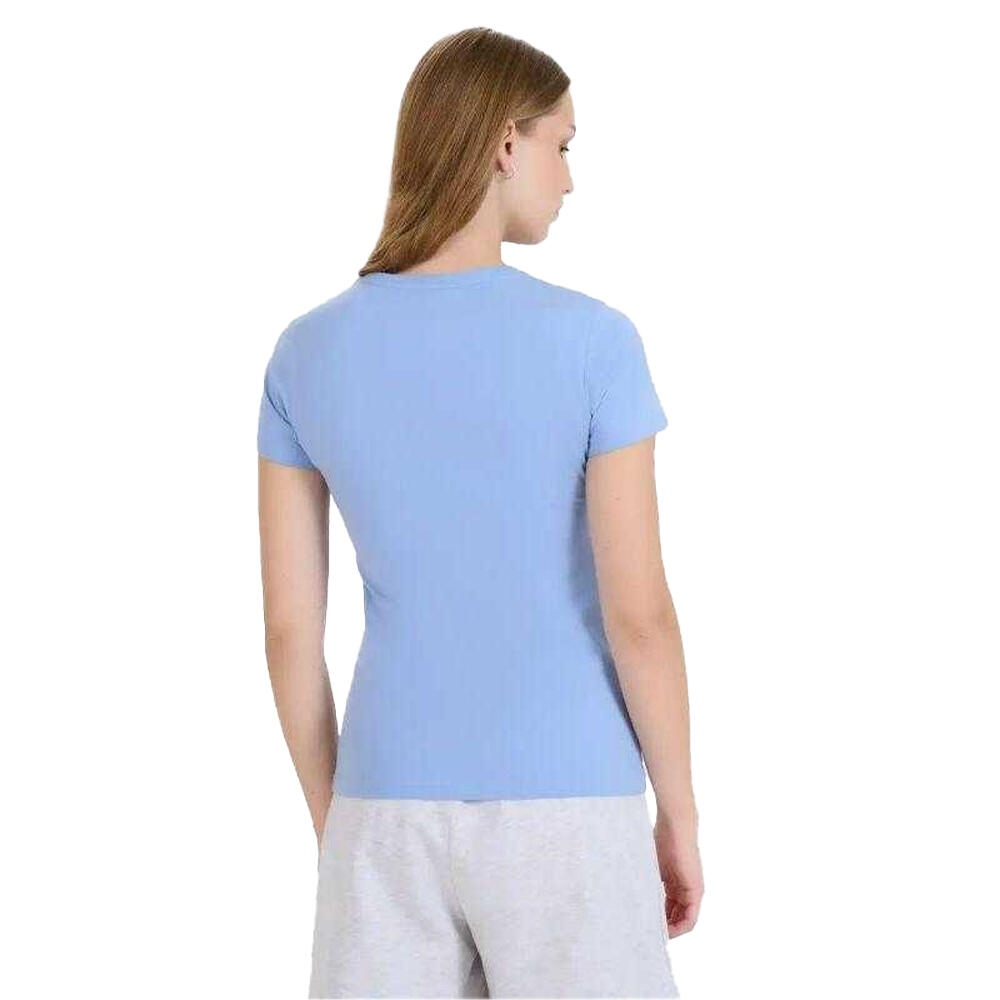 Tshirt WMM00TTSHF225 Femme (Bleu) 3/4