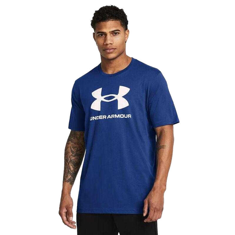 Tricou Drumeții În Natură Under Armour Logo Bărbați