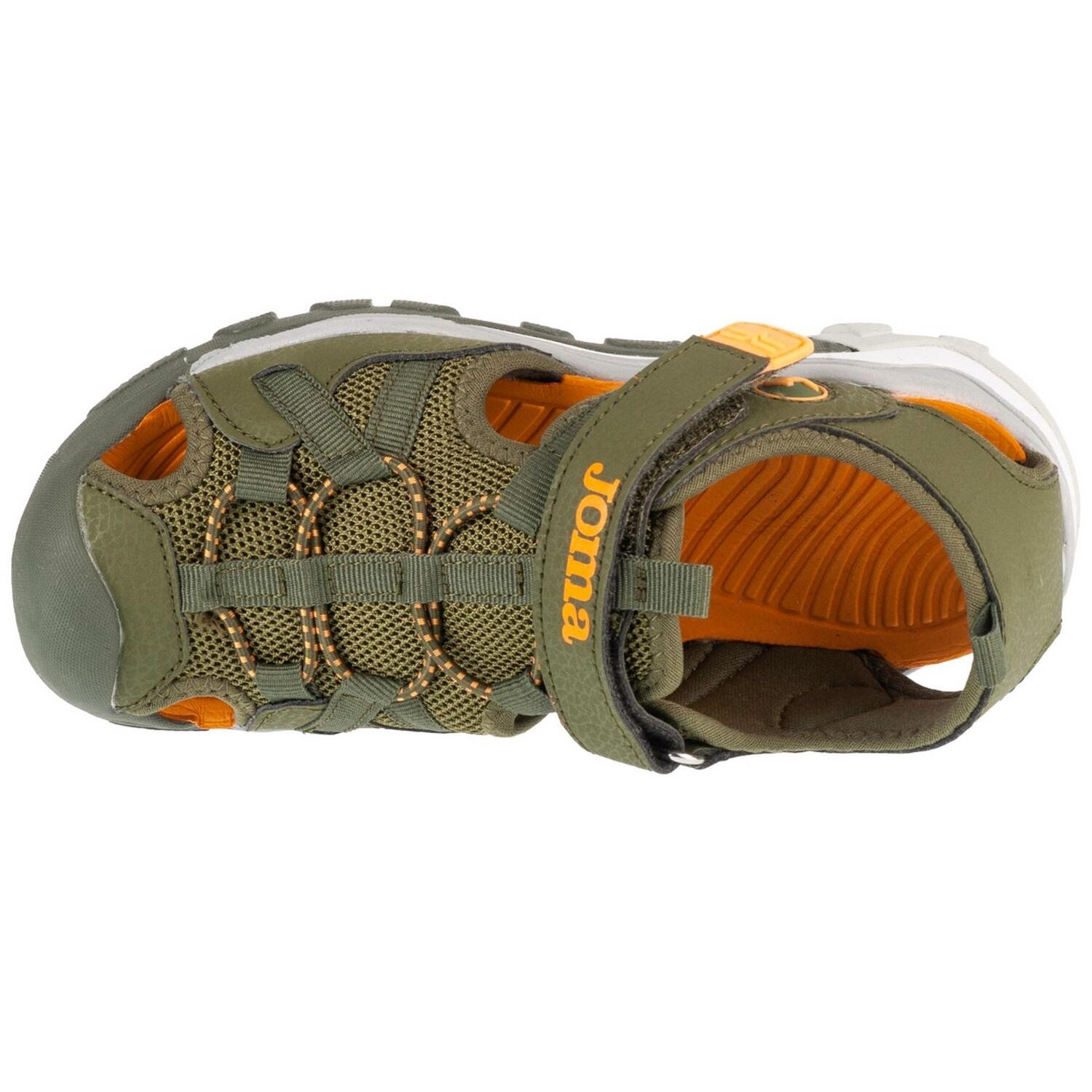 SandaliBambini Joma S Lake Verde Arancio 4/4