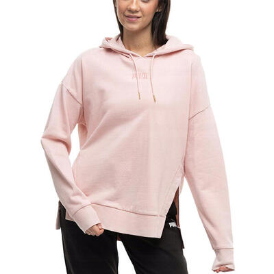 Dames haar tr hoodie (roze)