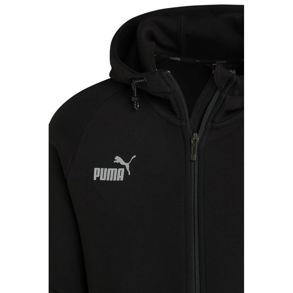 Sudadera con Cremallera TeamFINAL Casuals para Hombre Negro 4/7