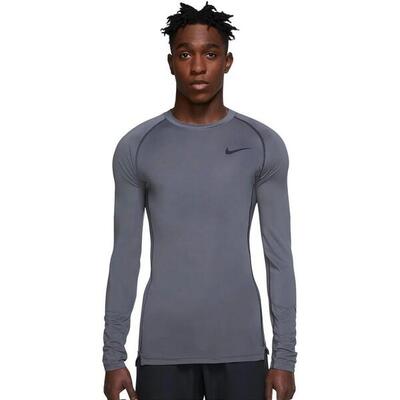 Maglietta Compressione Uomo Nike Nero
