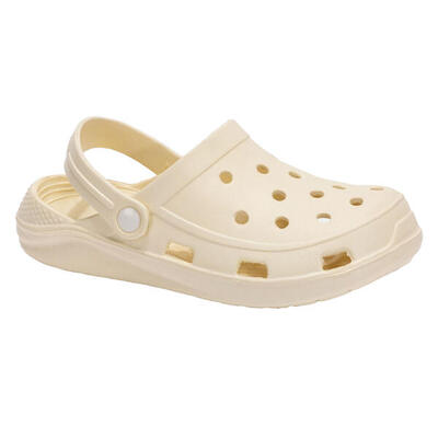 Dames s.froc klompen (beige)